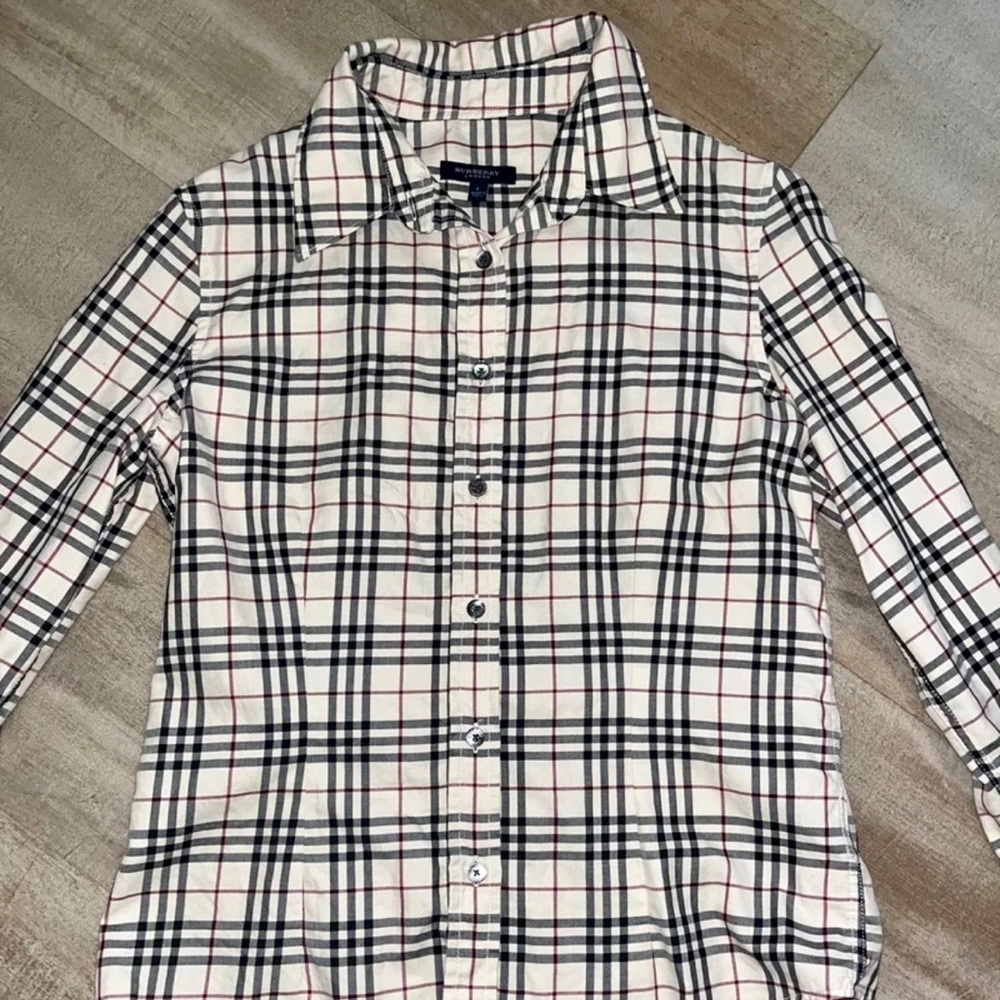Authentic Burberry Button Down Shirt